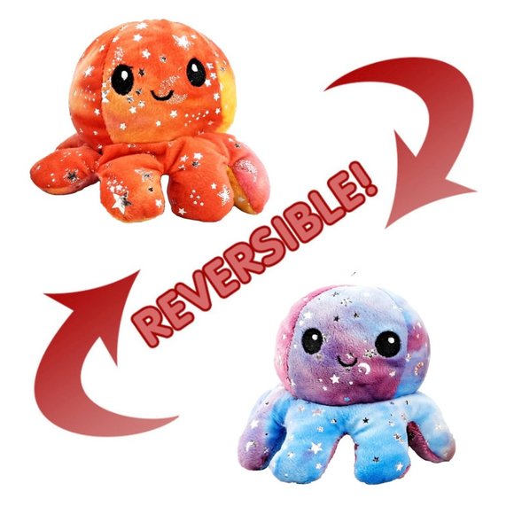 REVERSIBLE EMOTION PLUSHIES - Picture 4 of 6